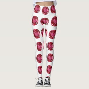 Pink Pattern Leggings