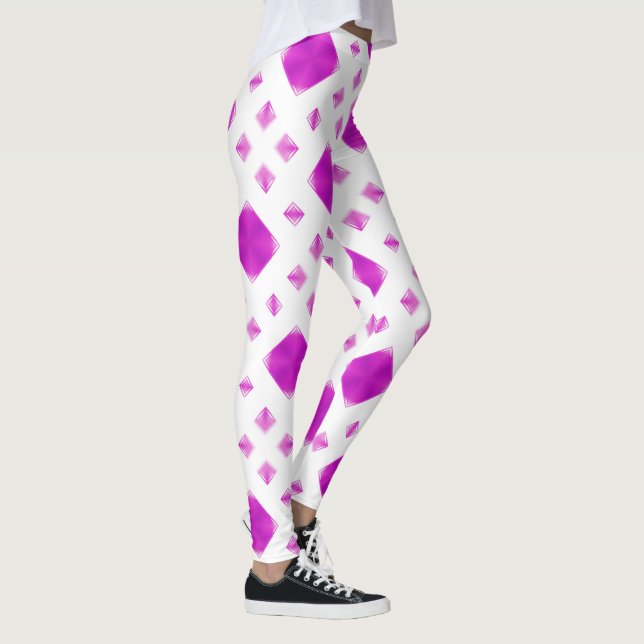 Pink pattern leggings (Right)