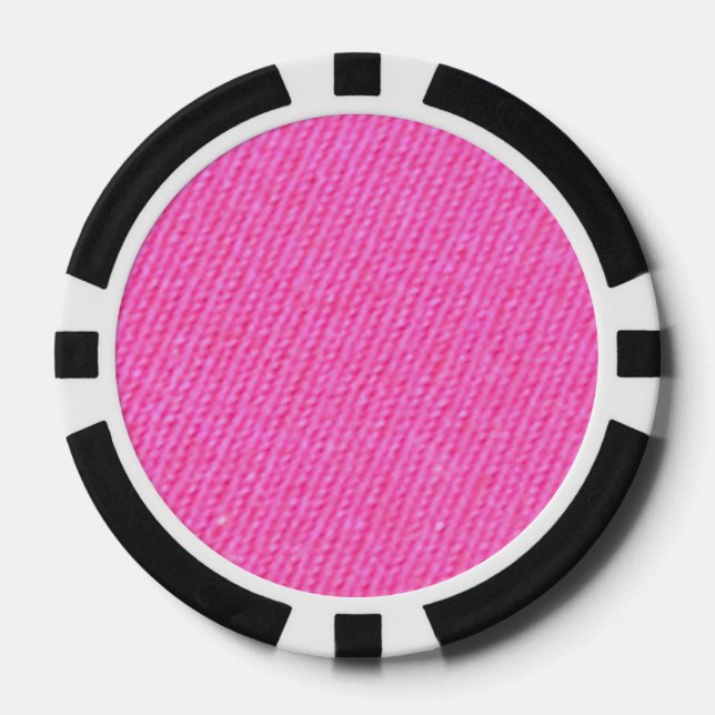 pink pattern mf poker chips (Front)