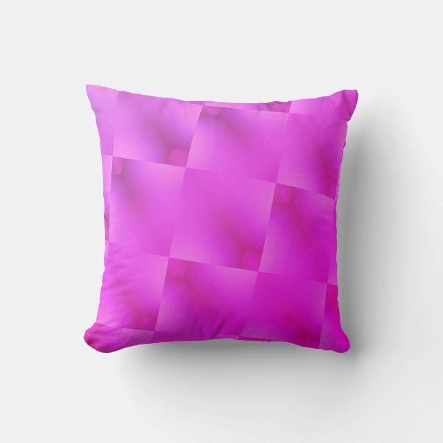 pink pattern pastel colour cushion (Front)