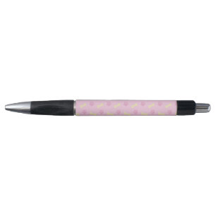 Pink Paw Print Bone Pattern
