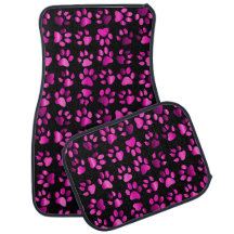 Pink paw prints
