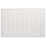 Breast Cancer Hot Pink Ribbon Pattern Fabric