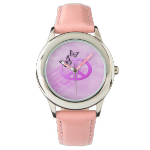 Pink Peace Watch