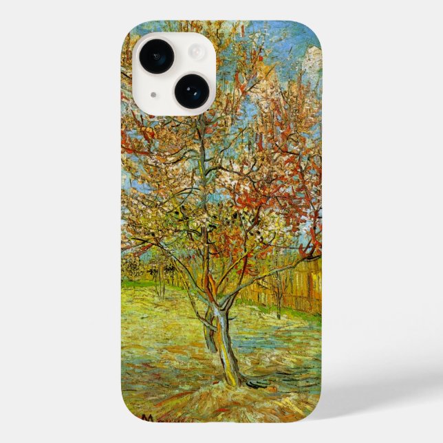 Pink Peach Tree in Blossom by Vincent van Gogh Case-Mate iPhone Case (Back)