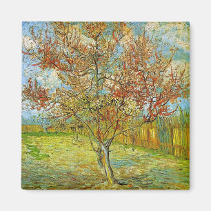 Pink Peach Tree in Blossom Reminiscence of Mauve Magnet