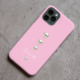 pink Pearls iPhone 15 Pro Max Case