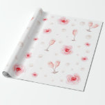Pink Pearls & Prosecco Bridal Shower Wedding Gift Wrapping Paper<br><div class="desc">Elevate your gift-giving with this Pink Pearls & Prosecco Bridal Shower Wedding Gift Wrapping Paper! Featuring soft pink hues, elegant pearl accents, and bubbly prosecco motifs, this wrapping paper exudes sophistication and fun. Perfect for bridal showers and weddings, it adds a touch of luxury and femininity to any present. Ideal...</div>