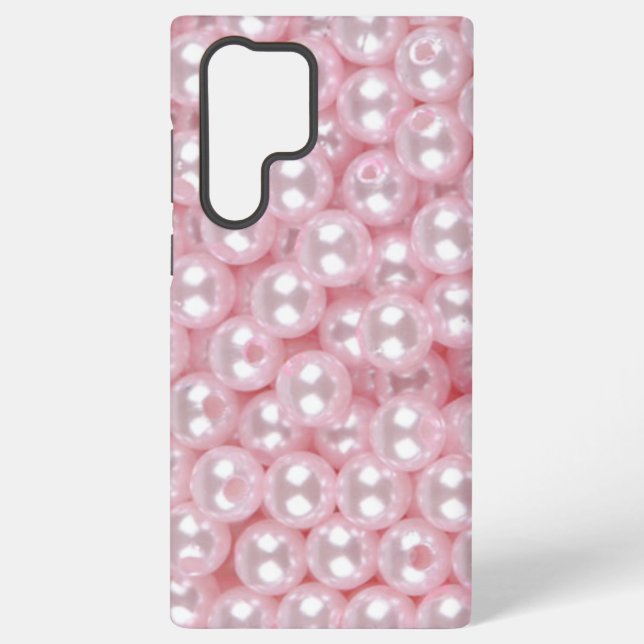 Pink Pearls  Samsung Galaxy S22 Ultra Case (Back)