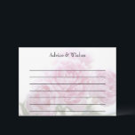 Pink peonies advice card<br><div class="desc">Beautiful pink flowers in full bloom</div>