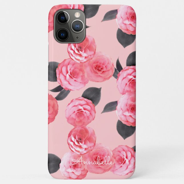 Pink Peonies Case-Mate iPhone Case (Back)