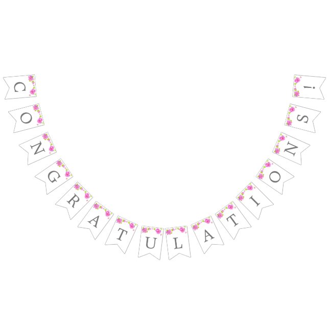 Pink Peonies Customisable All Occasion Banner (All)