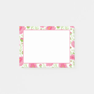 Pink Peonies Garden Post-it Notes