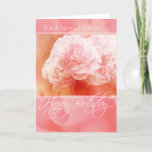 Pink Peonies Happy Birthday Daughter Card<br><div class="desc">Delightfully pink and fluffy peonies - perfect for a special daughter's birthday,  and totally customizable for you to personalize as you please!</div>