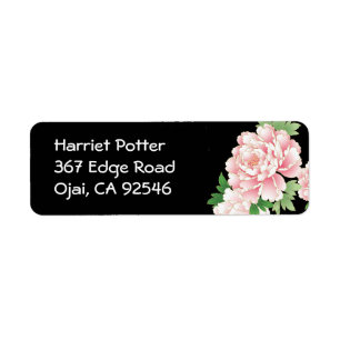 Pink Peonies Japanese Floral Kimono