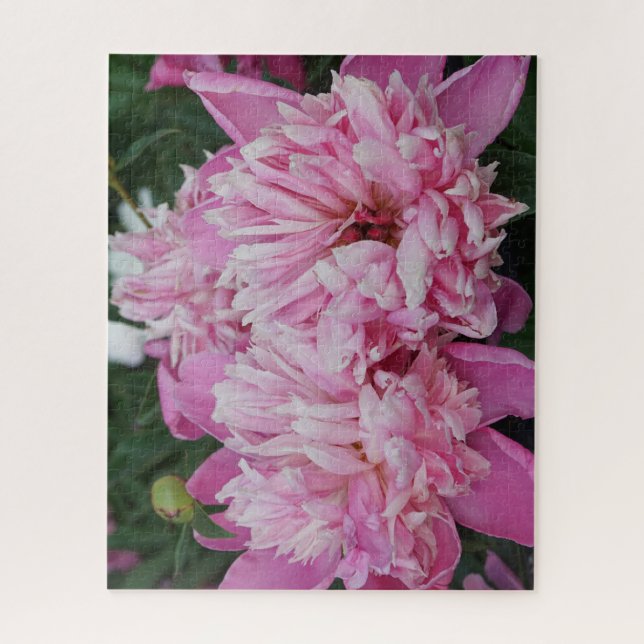 Pink Peonies Jigsaw Puzzle (Vertical)