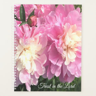 Pink Peonies Planner