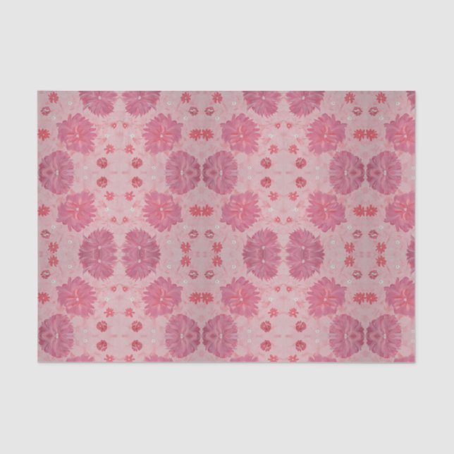 Pink Peonies Tissue Paper (Front)
