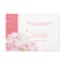Pink Peony Blooms Wedding RSVP