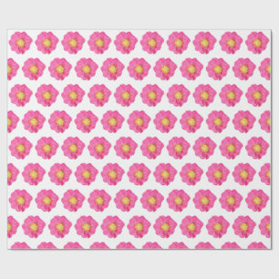 Pink Peony Botanical Gift Wrapping Paper Roll