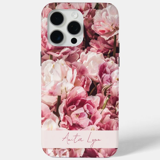Pink Peony Case-Mate iPhone Case (Back)