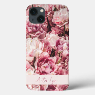 Pink Peony iPhone 13 Case
