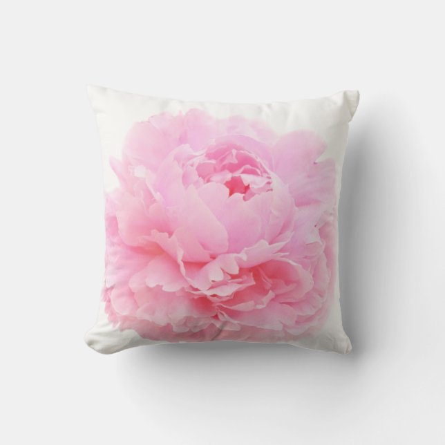 pink peony cushion (Front)