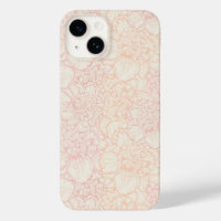 Pink Peony Floral Pattern