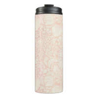 Pink Peony Floral Pattern