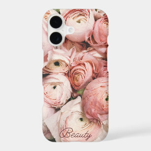 Pink Peony Floral Phone Case