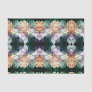 Pink Peony Flower Abstract Pattern Decoupage Tissue Paper