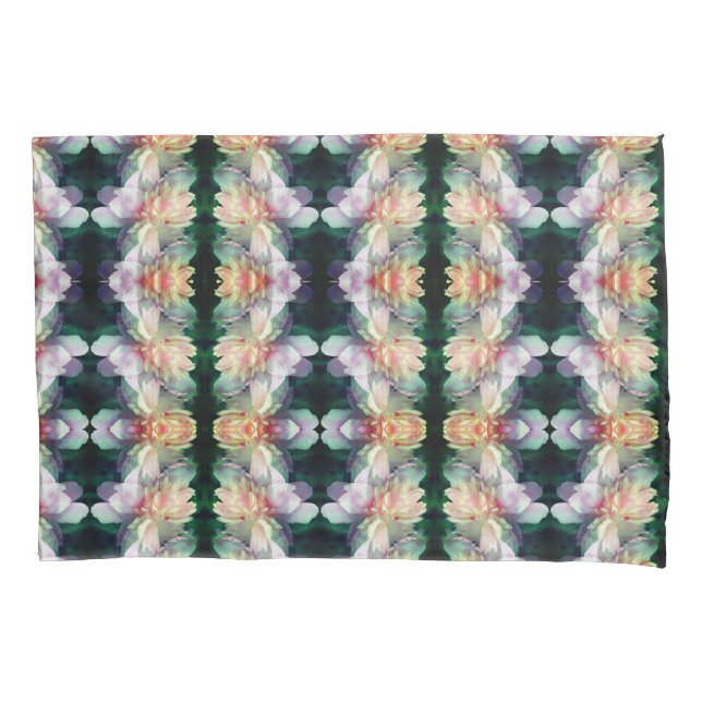 Pink Peony Flower Abstract                  Pillowcase (Front)