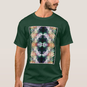 Pink Peony Flower Abstract T-Shirt