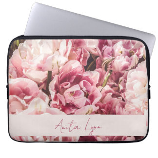 Pink Peony  Laptop Sleeve