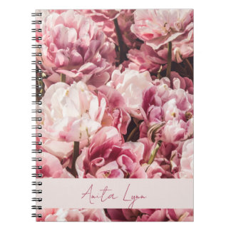 Pink Peony  Notebook