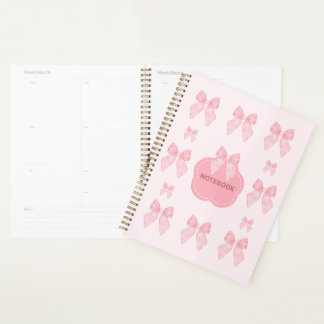 Pink Peony Notebook | Elegant Floral Design Planner