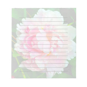 Pink Peony Notepad