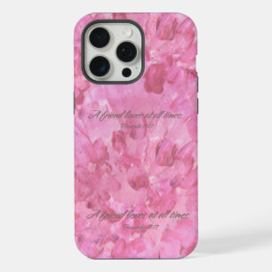 Pink Peony Phone Case-A Friend Loves iPhone 15 Pro Max Case