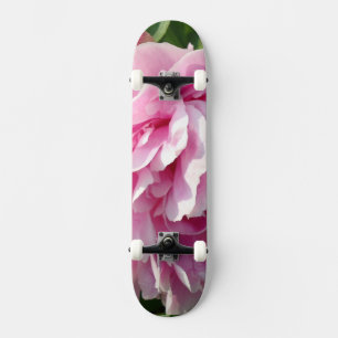 Pink Peony photo cottage farmhouse floral garden Skateboard