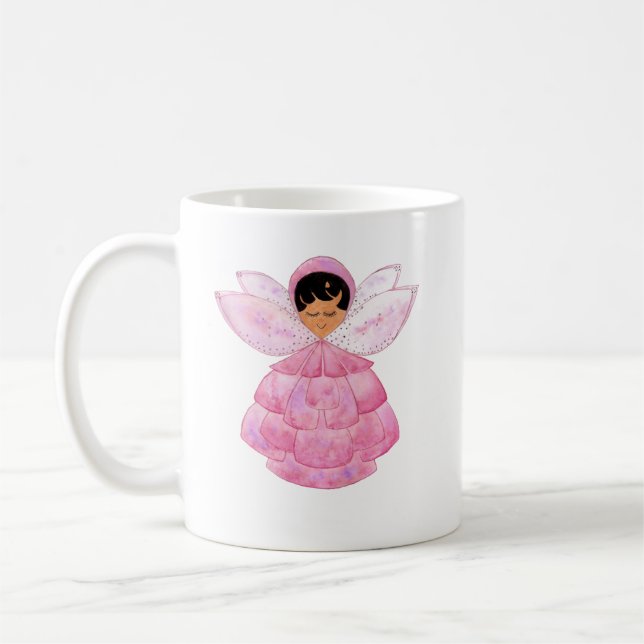Pink Peony Pixie Mug (Left)