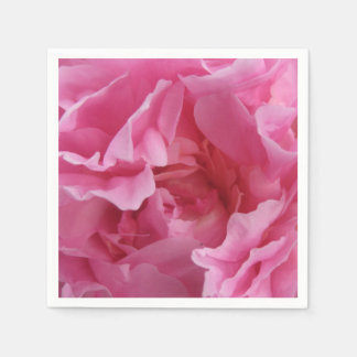 Pink Peony Standard Cocktail Napkins