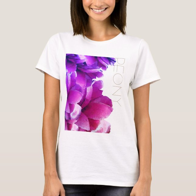 PINK PEONY T-Shirt (Front)