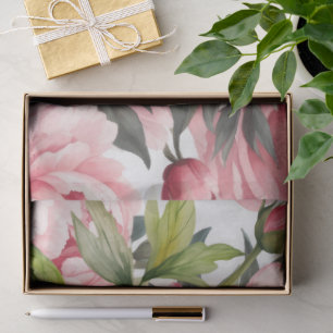 Pink Peony Tissue Paper