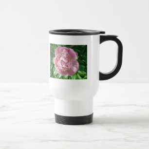 Pink Peony Travel Mug
