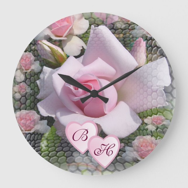 Pink Perfection  ~ Clock (Front)
