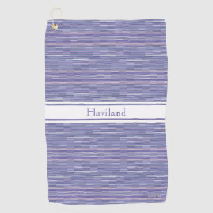 Pink Personalised Golf Towel HAMbWG