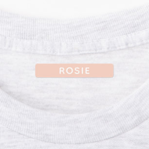 Pink Personalised Name School Kids Clothing