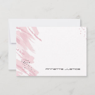 Pink Personalised Notecards