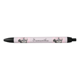 Pink Personalised Yorkshire terrier pen