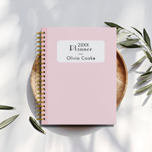 Pink Personalized Digital Planner With Custom Name